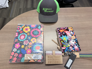 Consuela Notebook, Money Purse (and Hat!)