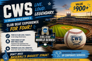 College World Series Club Seat Experience for Four