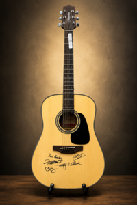 Signed Eagles Guitar