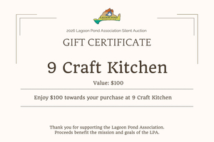 9 Craft Kitchen Gift Card