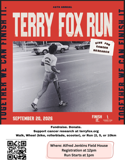 Terry Fox Foundation- Prince Albert Run
