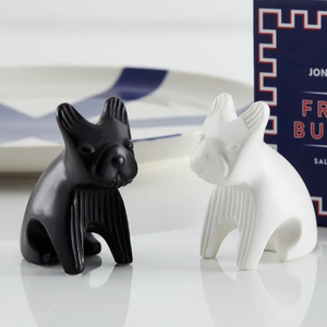 Jonathan Adler Frenchie salt & pepper shakers