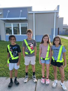Safety Patrol Member for the Day!