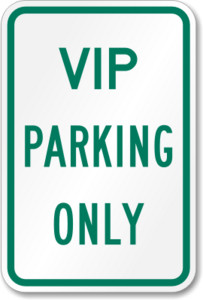 VIP Parking Spot 1