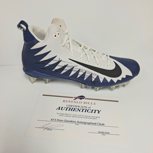 Buffalo Bills - Autographed Football Cleat