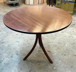 01-Mahogany Café Table by NICK KEIL
