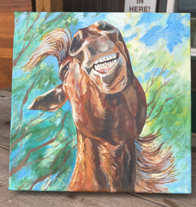 Painting by Barbara Wright