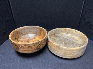 Hand-Turned Bowls- Ambrosia Maple & Olive Wood