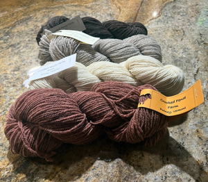 08-Four Skeins of WOOL YARN