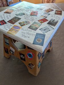 Book Lover Footstool