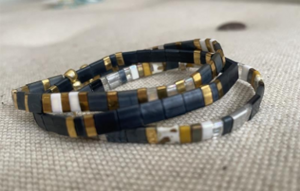 Miyuki Tila Bracelets - set of 3