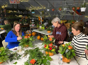 Flower Arranging Class with Chamberlain Acres