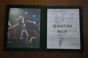 011. Sebastian Bach Signed
