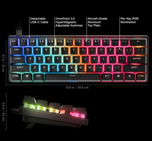 SteelSeries Apex Pro Mini keyboard