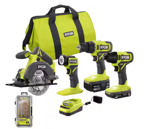 052 — Ryobi ONE+ 18V Cordless 4-Tool Combo Kit