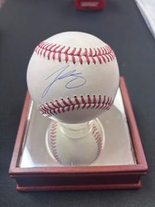 Joshua Baez Signed Baseball