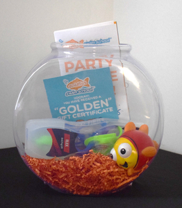 One Month Free Lessons Fish Bowl Package