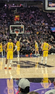 055) 2 Courtside Tickets: Kings vs Denver Nuggets