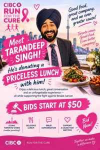 Lunch with Tarandeep