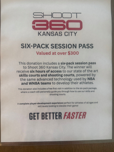 SHOOT360 6 Session Pass ($300 value)