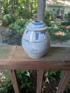 Handmade Ceramic Covered Jar