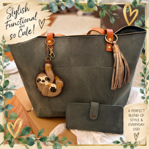 Portland Leather Storm Tote & Accessories Package