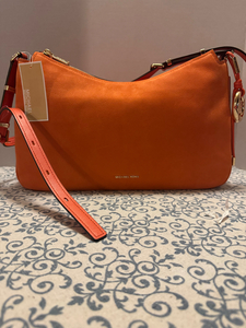 Michael Kors - Orange Suede Tote