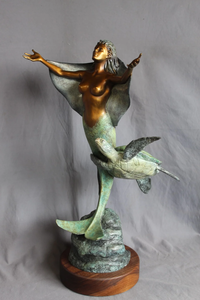 “Angel of the Reef” Bronze Sculpture