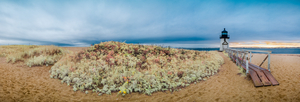 Art: Brant Point Light at Dawn - Infrared Panorama