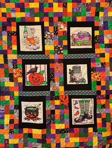"Spell Bound" Handmade Quilt