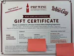STL Wine Guy Gift Certificate