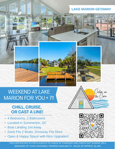 Lake Marion Getaway