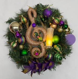 Holiday Wreath by Chuck Swanson