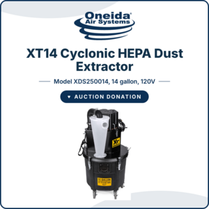 Oneida XT14 Cyclonic HEPA Dust Extractor