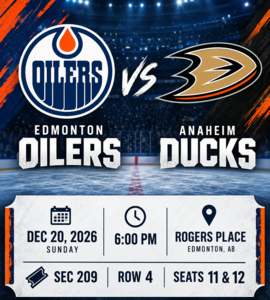Oilers Vs. Ducks