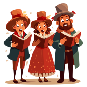 Holiday caroling