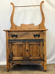 Refinished Antique Washstand – Early 1900s