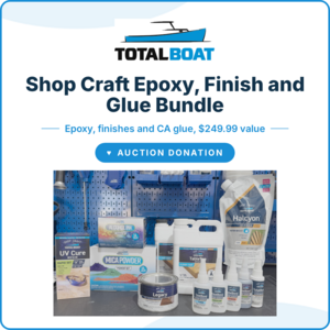 TotalBoat Shop Craft Epoxy, Finish and Glue Bundle