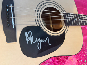 Megan Moroney Signed Guitar