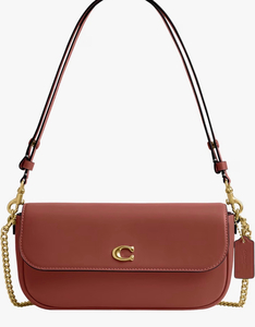 COACH Brook Flap Bag with Chain