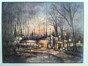 Watercolor Notecards of BPC