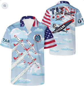 Titan Aerobatic Team All Over Print Hawaiian Shirt