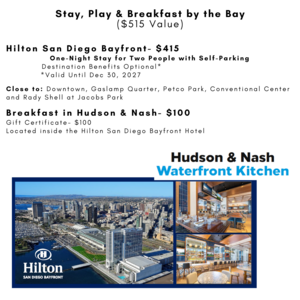 STAY, PLAY & BREAKFAST BY THE BAY