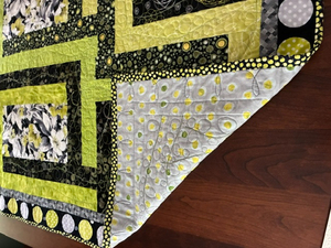 #05  “Garden Blooms” Free-Motion Flower Quilt
