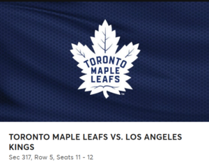 Toronto Maple Leafs Tickets