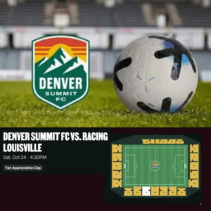 4 Denver Summit FC Tickets - Excellent Seats