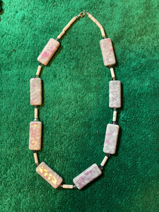 Soft Strength Genuine Stone Necklace