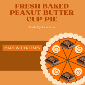 004. Peanut Butter Cup Pie