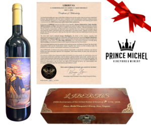 #07 Prince Michel Libertas Wine