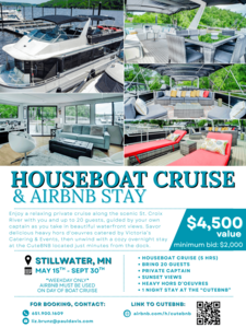 Houseboat Cruise & 1 Night Stay in Stillwater, MN